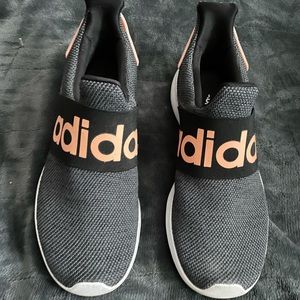 Adidas size 8 slip on tennis shoes